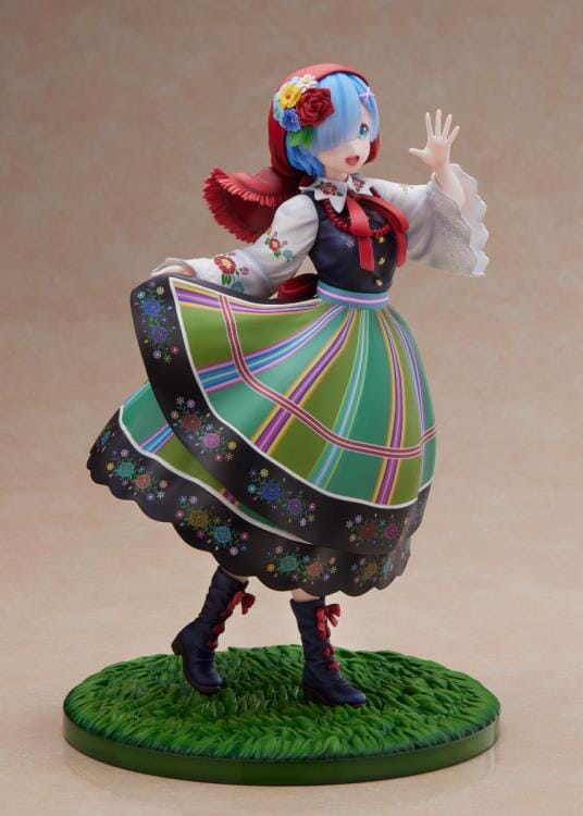 Re Zero Starting Life in Another World F Nex Rem (Country Dress Ver.) 1/7 Scale Figure - Image 8