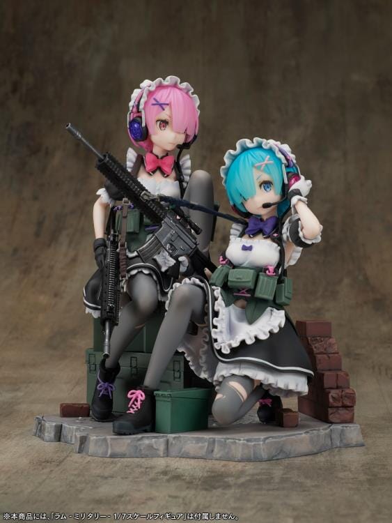 Re Zero Starting Life in Another World F Nex Rem (Military Ver.) 1/7 Scale Figure - Image 12
