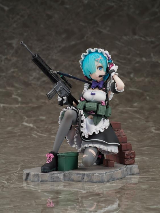Re Zero Starting Life in Another World F Nex Rem (Military Ver.) 1/7 Scale Figure - Image 2