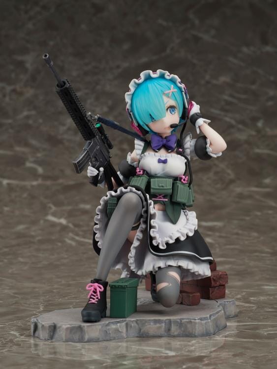 Re Zero Starting Life in Another World F Nex Rem (Military Ver.) 1/7 Scale Figure - Image 3