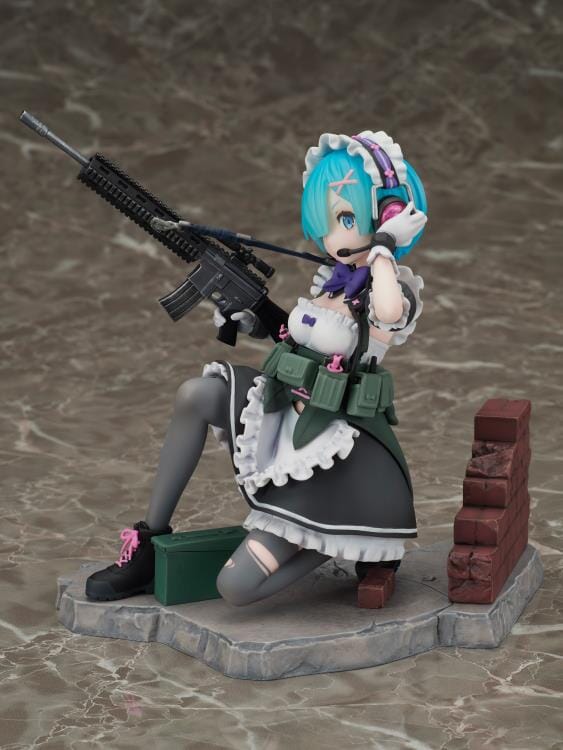Re Zero Starting Life in Another World F Nex Rem (Military Ver.) 1/7 Scale Figure - Image 4