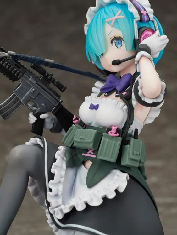 Re Zero Starting Life in Another World F Nex Rem (Military Ver.) 1/7 Scale Figure - Image 9