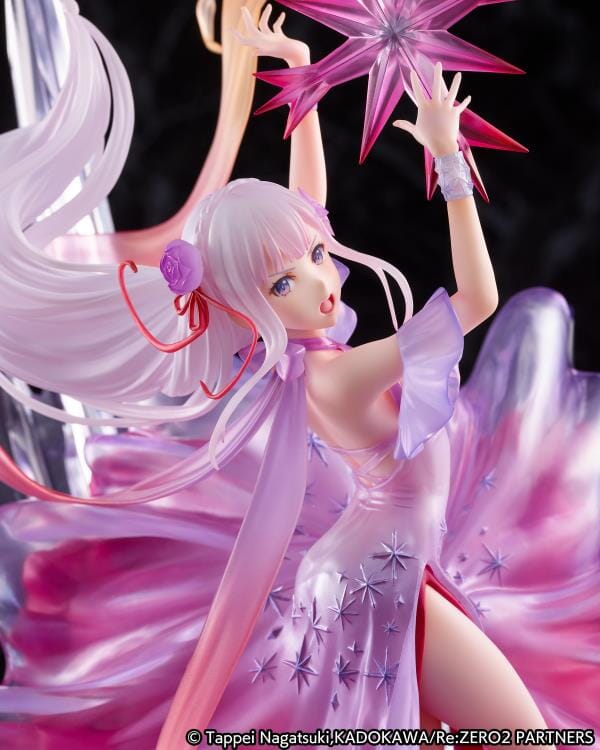 Re Zero Starting Life in Another World Frozen Emilia (Crystal Dress Ver.) 1/7 Scale Shibuya Scramble Figure - Image 6