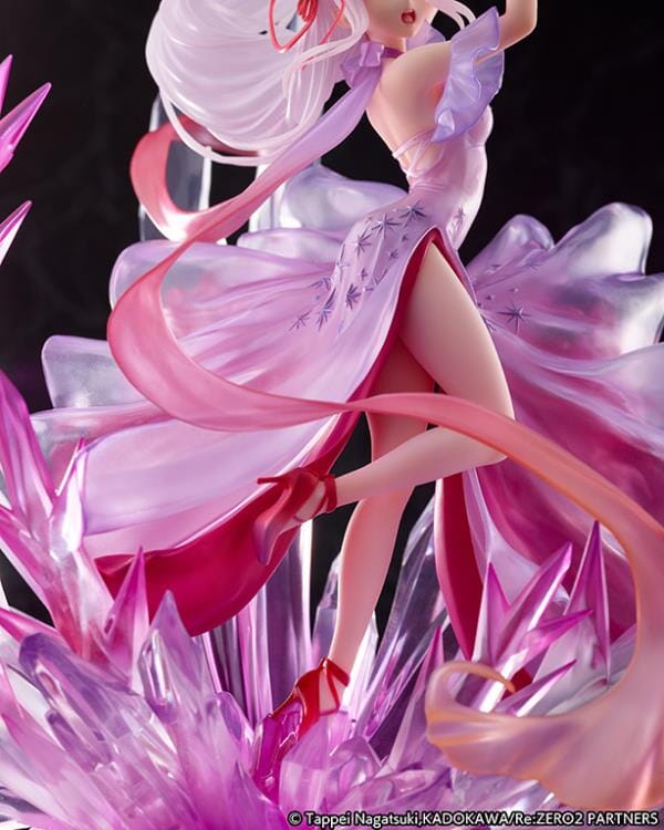 Re Zero Starting Life in Another World Frozen Emilia (Crystal Dress Ver.) 1/7 Scale Shibuya Scramble Figure - Image 8