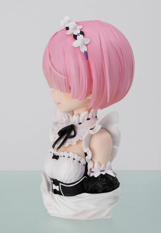 Re:Zero Starting Life in Another World Ichibansho Ram (Rejoice That There are Lady on Each Arm!) ArtScale Bust - Image 3