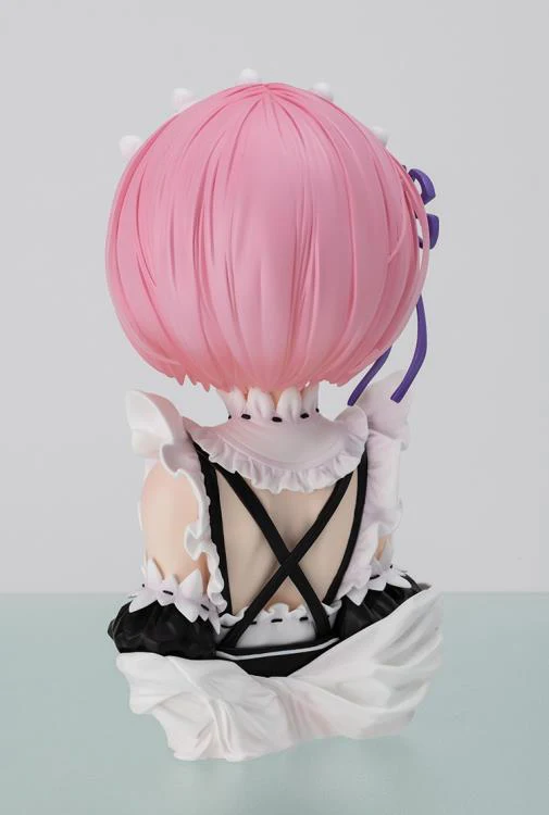 Re:Zero Starting Life in Another World Ichibansho Ram (Rejoice That There are Lady on Each Arm!) ArtScale Bust - Image 4