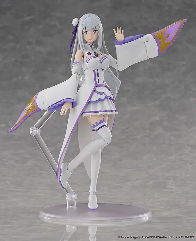 Re Zero Starting Life in Another World Kadokawa Plastic Model Series Emilia (DX Ver.) Model Kit - Image 11