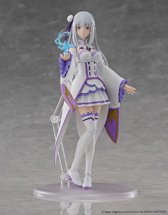 Re Zero Starting Life in Another World Kadokawa Plastic Model Series Emilia (DX Ver.) Model Kit - Image 12