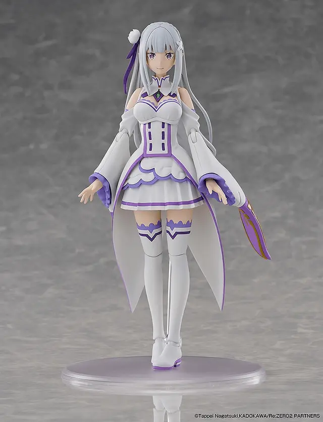 Re Zero Starting Life in Another World Kadokawa Plastic Model Series Emilia (DX Ver.) Model Kit - Image 3