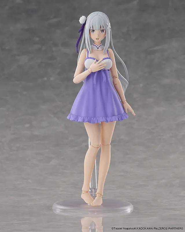 Re Zero Starting Life in Another World Kadokawa Plastic Model Series Emilia (DX Ver.) Model Kit - Image 6