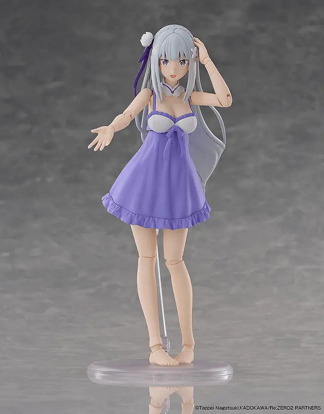 Re Zero Starting Life in Another World Kadokawa Plastic Model Series Emilia (DX Ver.) Model Kit - Image 7