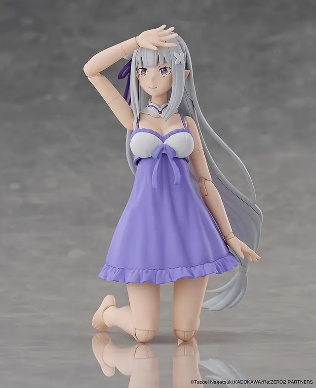 Re Zero Starting Life in Another World Kadokawa Plastic Model Series Emilia (DX Ver.) Model Kit - Image 8