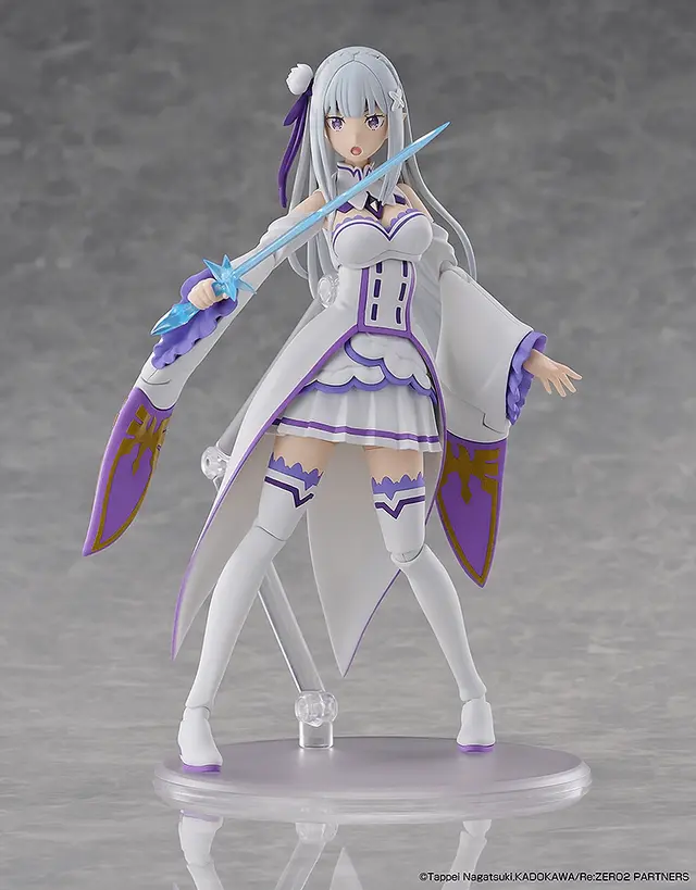 Re Zero Starting Life in Another World Kadokawa Plastic Model Series Emilia Model Kit - Image 5