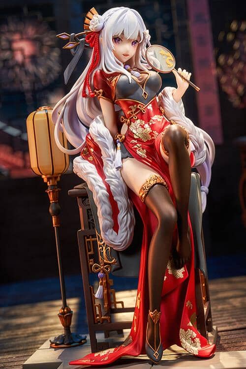 Re Zero Starting Life in Another World KD Colle Emilia (Graceful Beauty 2024 New Year Ver.) 1/7 Scale Limited Edition Figure - Image 8