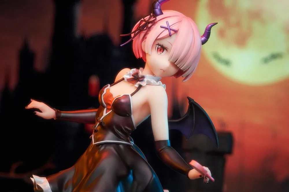Re Zero Starting Life in Another World KD Colle Ram (Phantom Night Wizard Ver.) 1/7 Scale Figure - Image 3