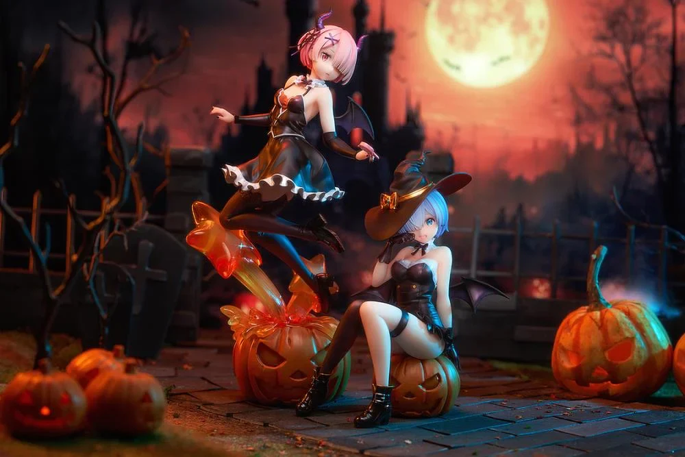 Re Zero Starting Life in Another World KD Colle Rem (Phantom Night Wizard Ver.) 1/7 Scale Figure - Image 5