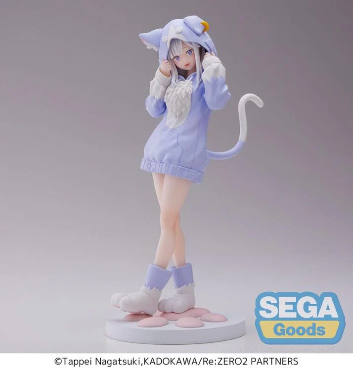 Re Zero Starting Life in Another World Luminasta Emilia (Mofumofu Pack) Figure - Image 2