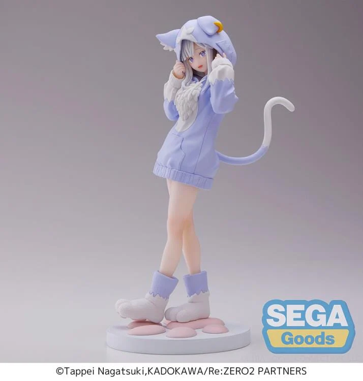 Re Zero Starting Life in Another World Luminasta Emilia (Mofumofu Pack) Figure - Image 3