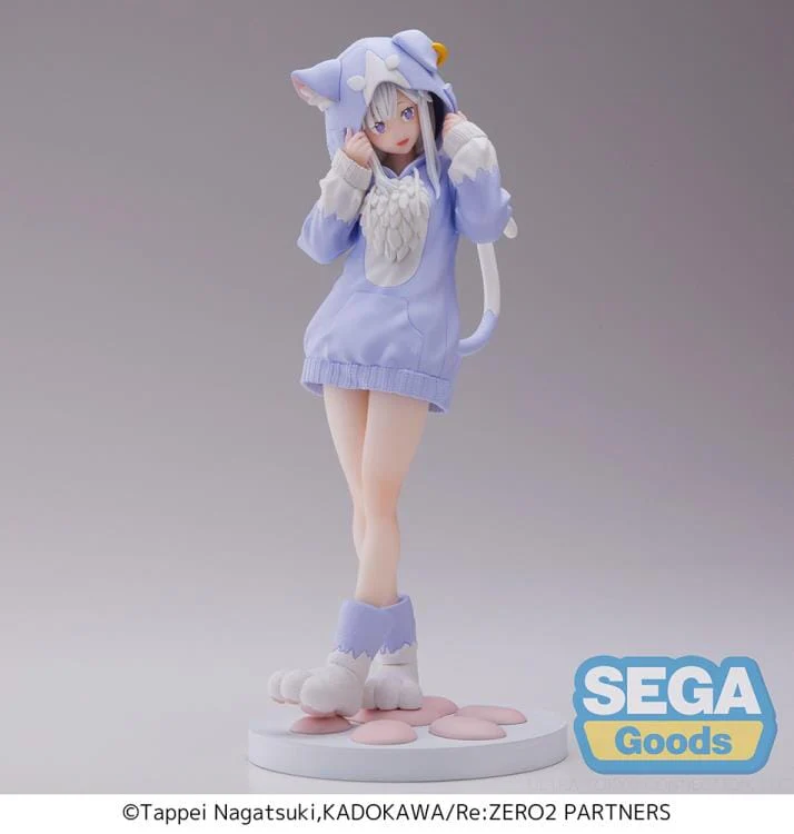 Re Zero Starting Life in Another World Luminasta Emilia (Mofumofu Pack) Figure - Image 5