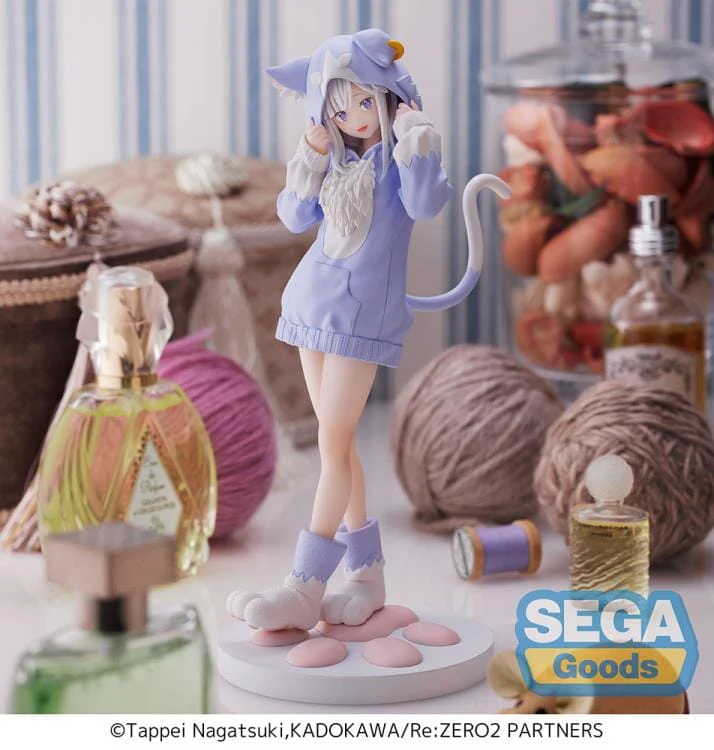 Re Zero Starting Life in Another World Luminasta Emilia (Mofumofu Pack) Figure - Image 6