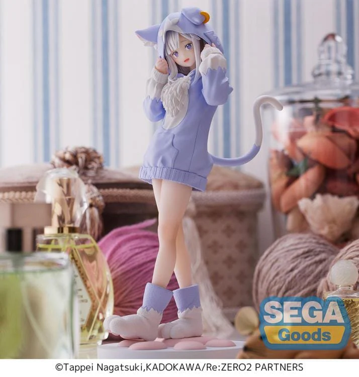 Re Zero Starting Life in Another World Luminasta Emilia (Mofumofu Pack) Figure - Image 7