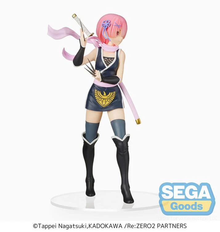 Re:Zero Starting Life in Another World Ram (Kunoichi Tobi Ver.) Super Premium Figure - Image 3