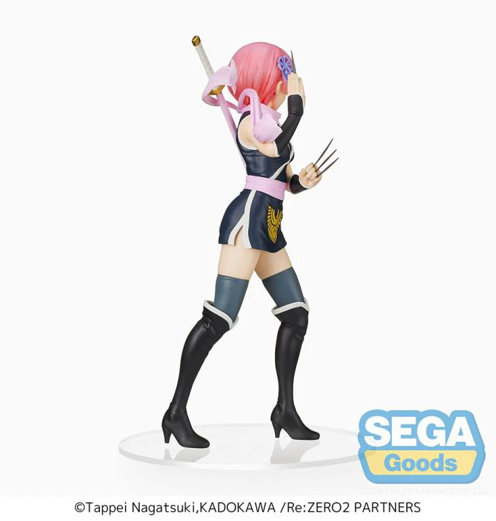 Re:Zero Starting Life in Another World Ram (Kunoichi Tobi Ver.) Super Premium Figure - Image 4