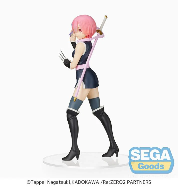 Re:Zero Starting Life in Another World Ram (Kunoichi Tobi Ver.) Super Premium Figure - Image 5