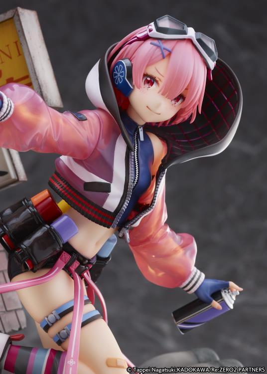 Re:Zero Starting Life in Another World Ram (Neon City Ver.) 1/7 Scale Shibuya Scramble Figure - Image 10