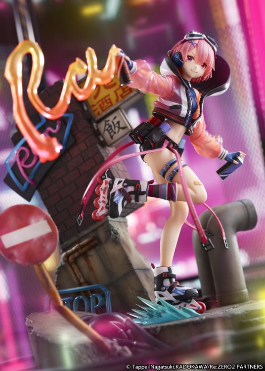Re:Zero Starting Life in Another World Ram (Neon City Ver.) 1/7 Scale Shibuya Scramble Figure - Image 13
