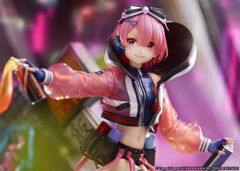 Re:Zero Starting Life in Another World Ram (Neon City Ver.) 1/7 Scale Shibuya Scramble Figure - Image 15