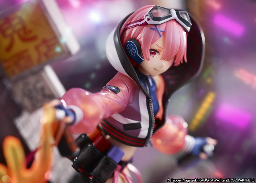 Re:Zero Starting Life in Another World Ram (Neon City Ver.) 1/7 Scale Shibuya Scramble Figure - Image 17