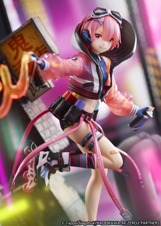 Re:Zero Starting Life in Another World Ram (Neon City Ver.) 1/7 Scale Shibuya Scramble Figure - Image 19
