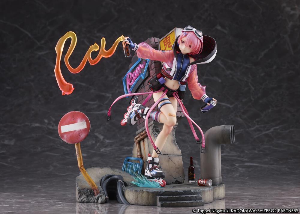 Re:Zero Starting Life in Another World Ram (Neon City Ver.) 1/7 Scale Shibuya Scramble Figure - Image 2