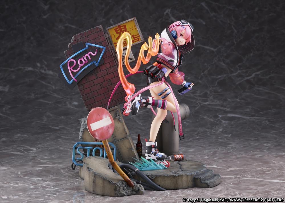Re:Zero Starting Life in Another World Ram (Neon City Ver.) 1/7 Scale Shibuya Scramble Figure - Image 4