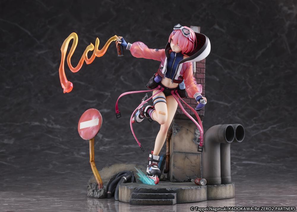 Re:Zero Starting Life in Another World Ram (Neon City Ver.) 1/7 Scale Shibuya Scramble Figure - Image 7