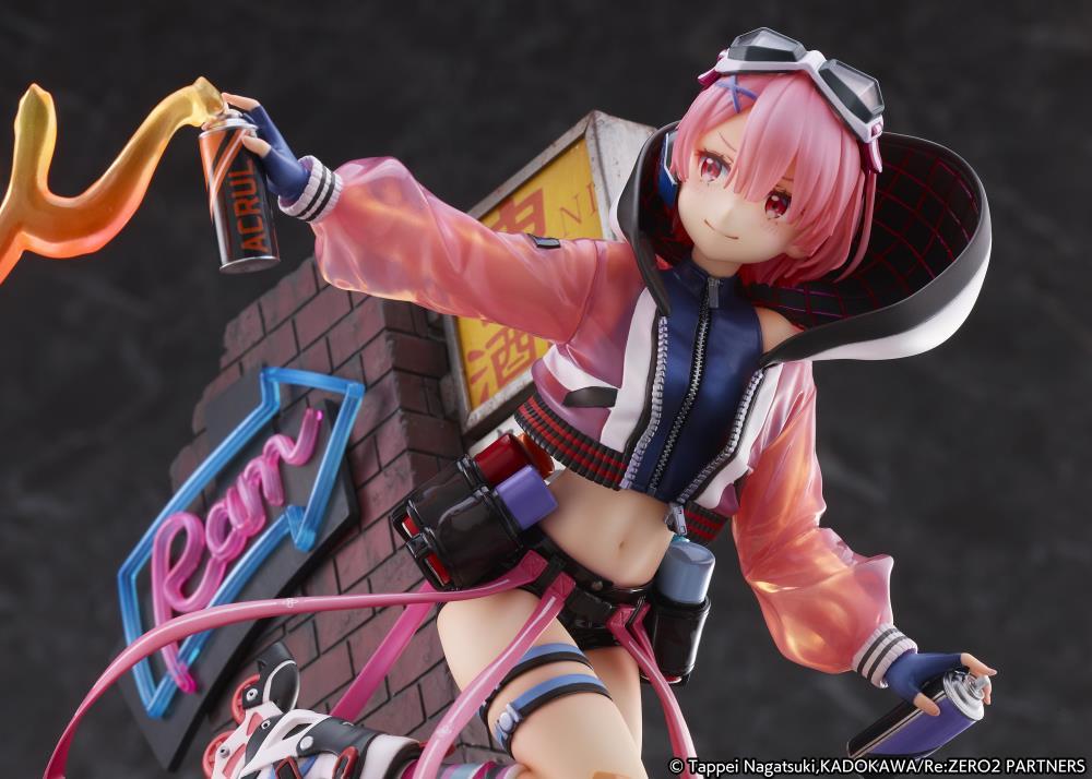 Re:Zero Starting Life in Another World Ram (Neon City Ver.) 1/7 Scale Shibuya Scramble Figure - Image 9