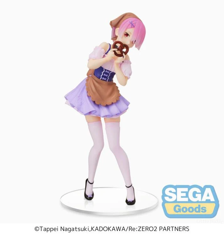 Re Zero Starting Life in Another World Ram (Oktoberfest Ver.) Super Premium Figure (Reissue) - Image 2
