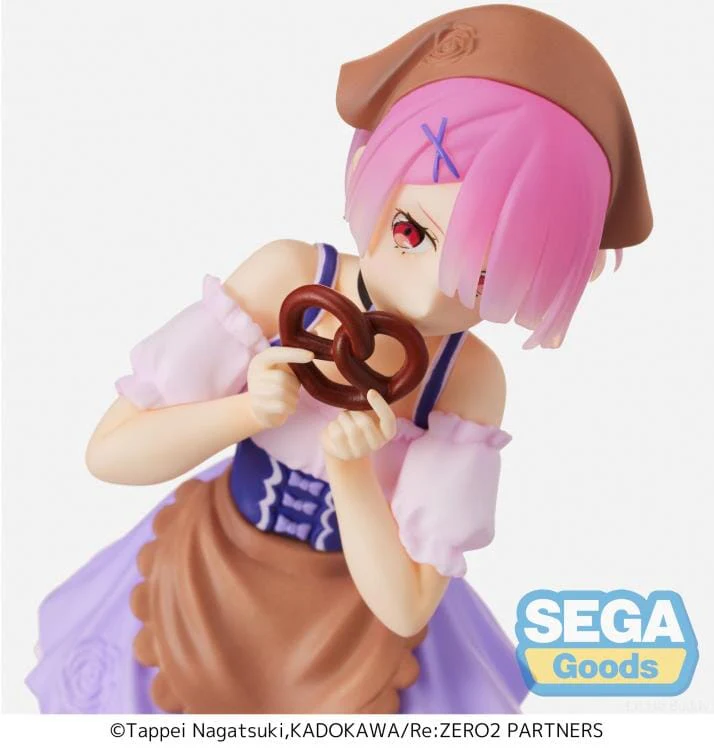 Re Zero Starting Life in Another World Ram (Oktoberfest Ver.) Super Premium Figure (Reissue) - Image 6
