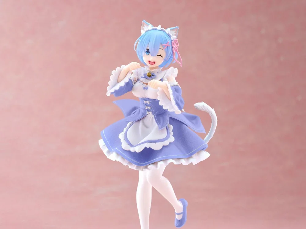 Re Zero Starting Life in Another World Rem (Cat Maid Ver.) Coreful Figure (Renewal Edition)