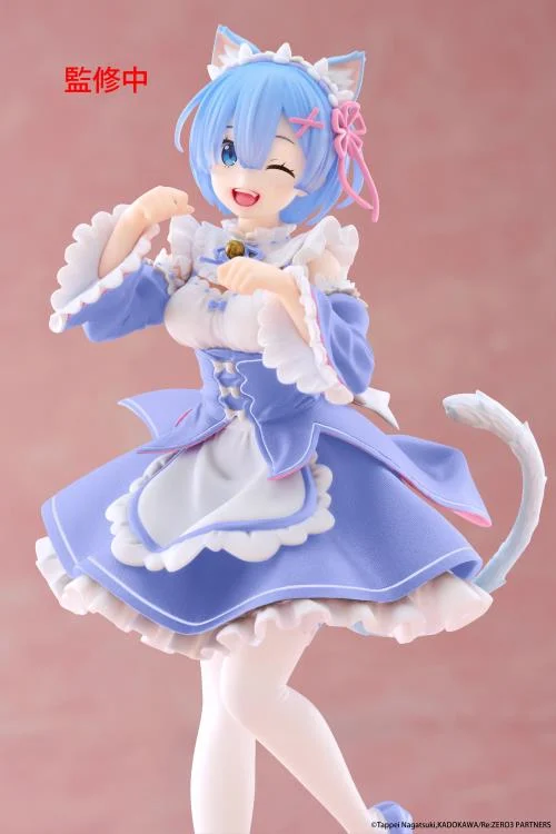 Re Zero Starting Life in Another World Rem (Cat Maid Ver.) Coreful Figure (Renewal Edition) - Image 5