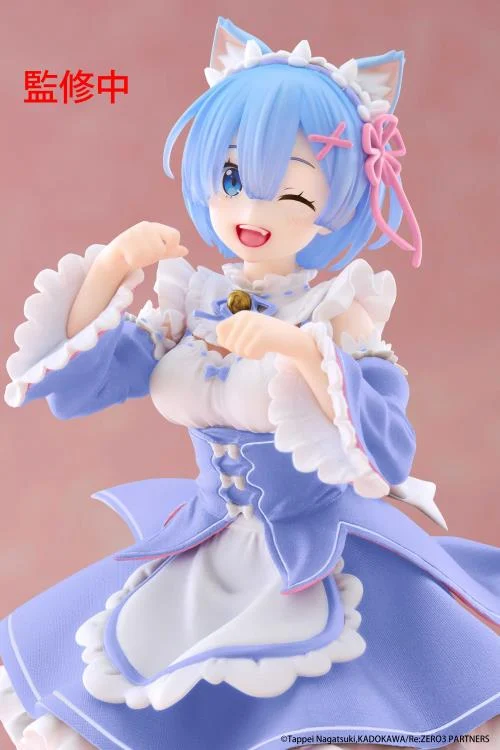 Re Zero Starting Life in Another World Rem (Cat Maid Ver.) Coreful Figure (Renewal Edition) - Image 6