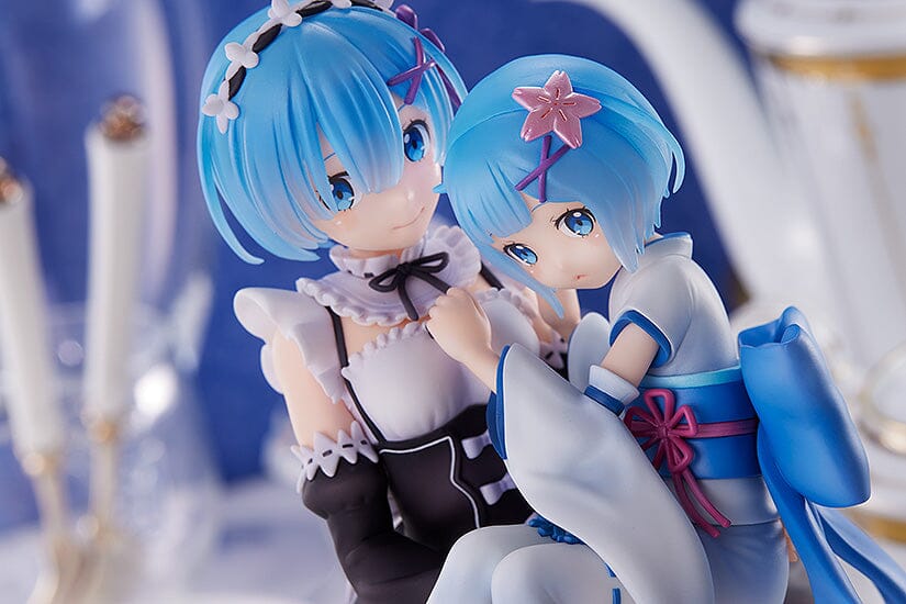 Re Zero Starting Life in Another World Rem & Childhood Rem 1/7 Scale Figure - Image 12