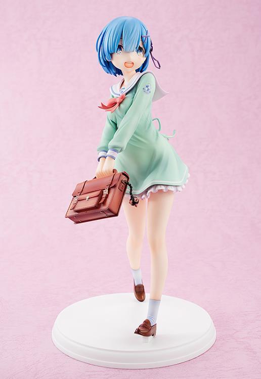 Re:Zero Starting Life in Another World Rem (High School Uniform Ver.) 1/7 Scale Figure - Image 2