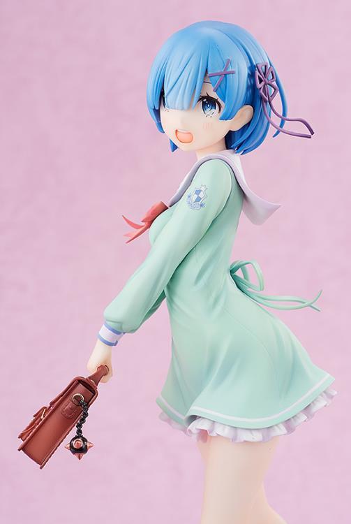 Re:Zero Starting Life in Another World Rem (High School Uniform Ver.) 1/7 Scale Figure - Image 5