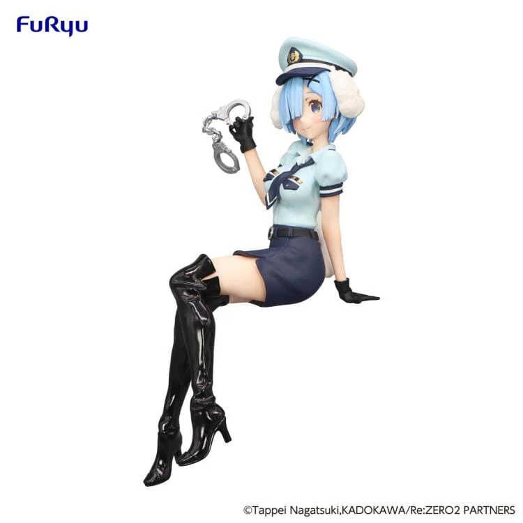 Re Zero Starting Life in Another World Rem (Inumimi Police Ver.) Noodle Stopper Figure - Image 4