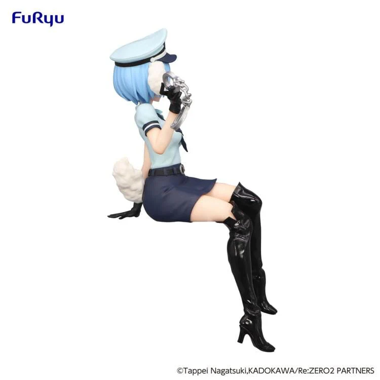 Re Zero Starting Life in Another World Rem (Inumimi Police Ver.) Noodle Stopper Figure - Image 5