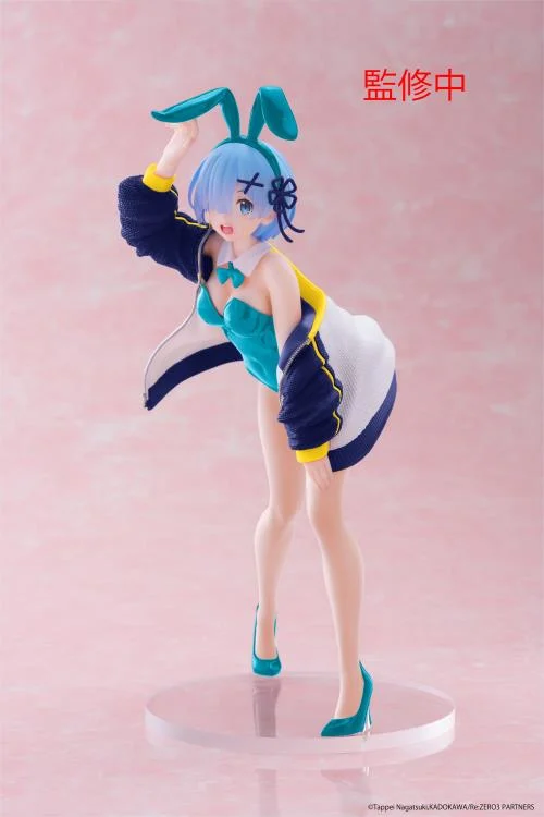 Re Zero Starting Life in Another World Rem (Jacket Bunny Ver.) Coreful Figure (Renewal Edition) - Image 3