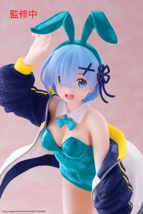 Re Zero Starting Life in Another World Rem (Jacket Bunny Ver.) Coreful Figure (Renewal Edition) - Image 6
