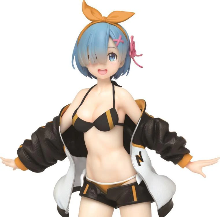 Re:Zero Starting Life in Another World Rem (Jumper Swimsuit Ver.) Renewal Edition Precious Figure - Image 3